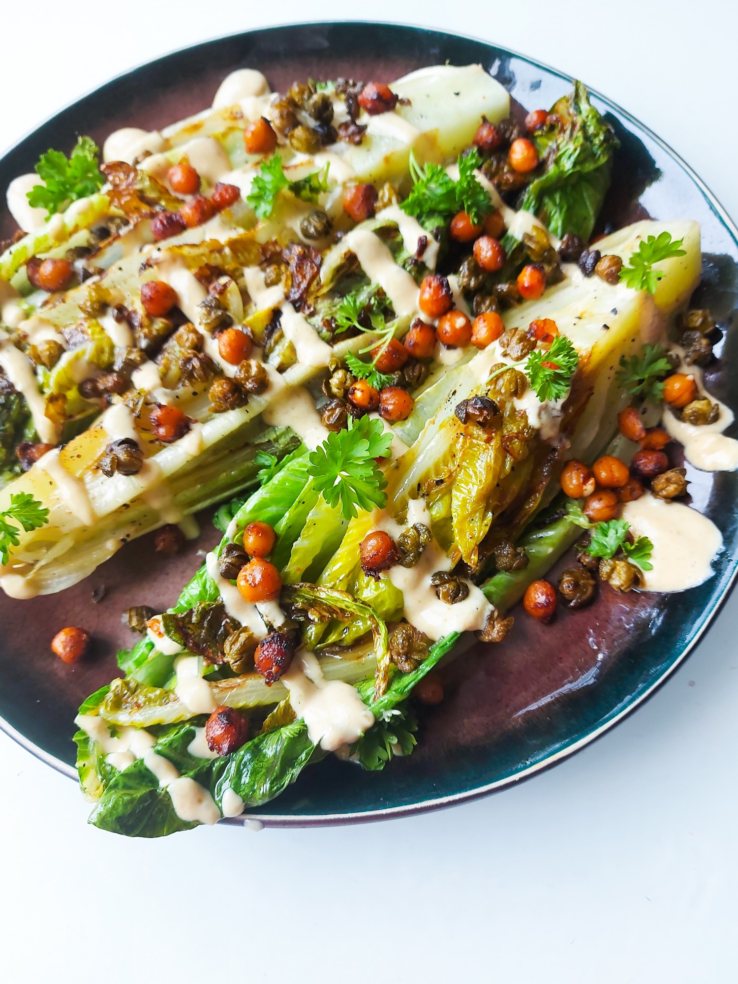Caesar Salad op de Grill