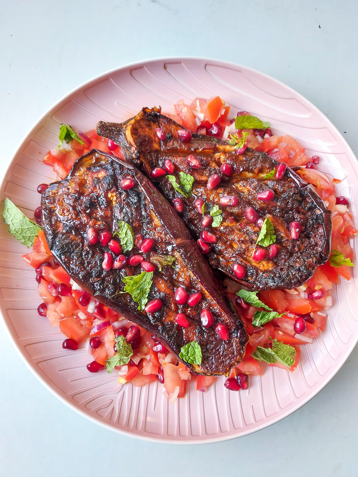 De beste Aubergines die je ooit zult eten (Met granaatappel!)